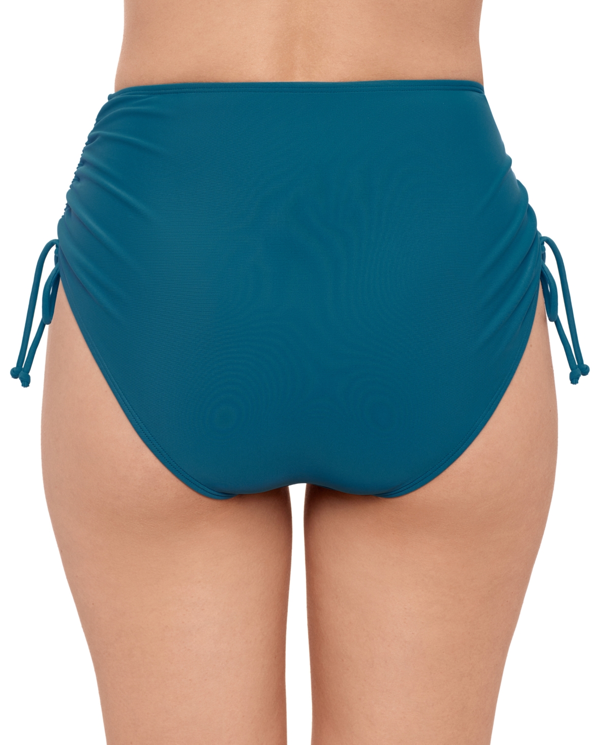 Salt + Cove Juniors' Shirred High-waist Bikini Bottoms, Exclusively At Macy's In Deep Seas