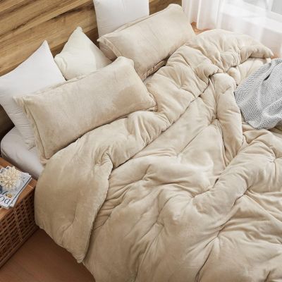 Thicker Than Thick - Comforter Set - Standard Plush Filling - Birch , King