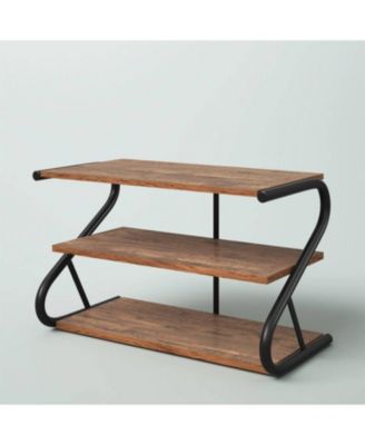 Modern Industrial 3-Tier Shoe Rack - Stylish Storage Organizer for Entryway