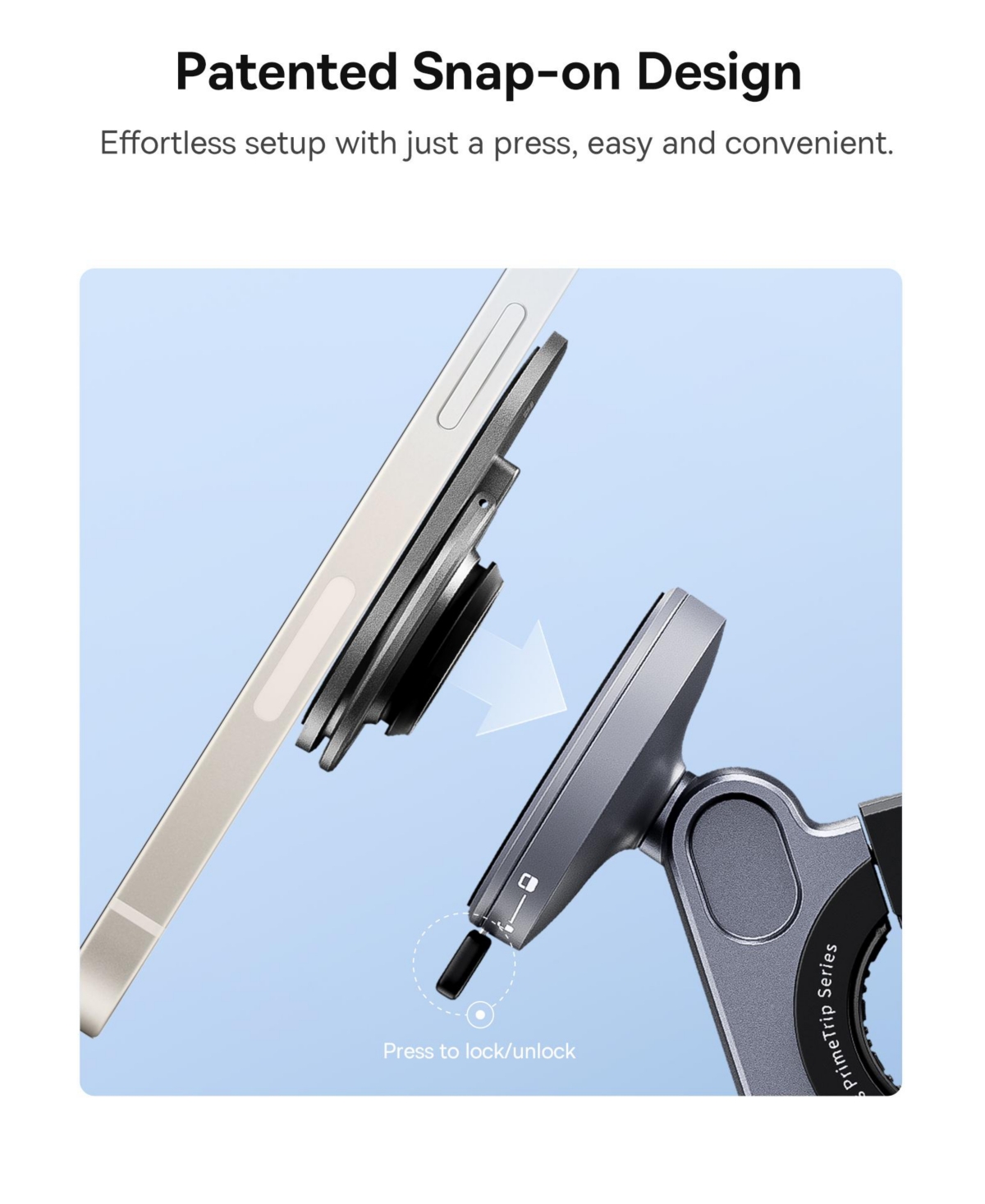 Baseus PrimeTrip Bike Phone Mount Motorcycle Mount Holder for Bicycle
