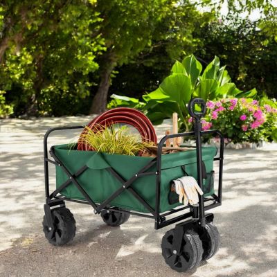 Heavy Duty Collapsible Multipurpose Indoor/Outdoor Utility Garden Cart