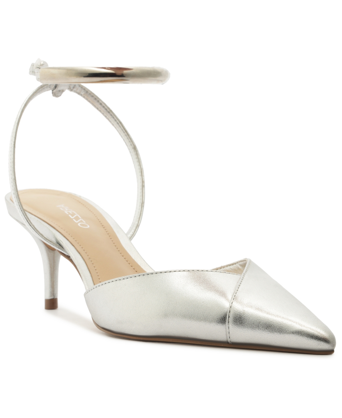 Women's Carmela Low Stiletto Pumps - Silver