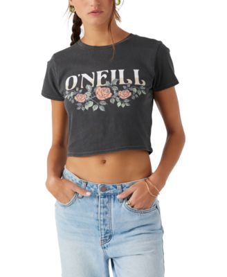 O'Neill - Juniors' Flower Vinez Cotton Graphic T-Shirt