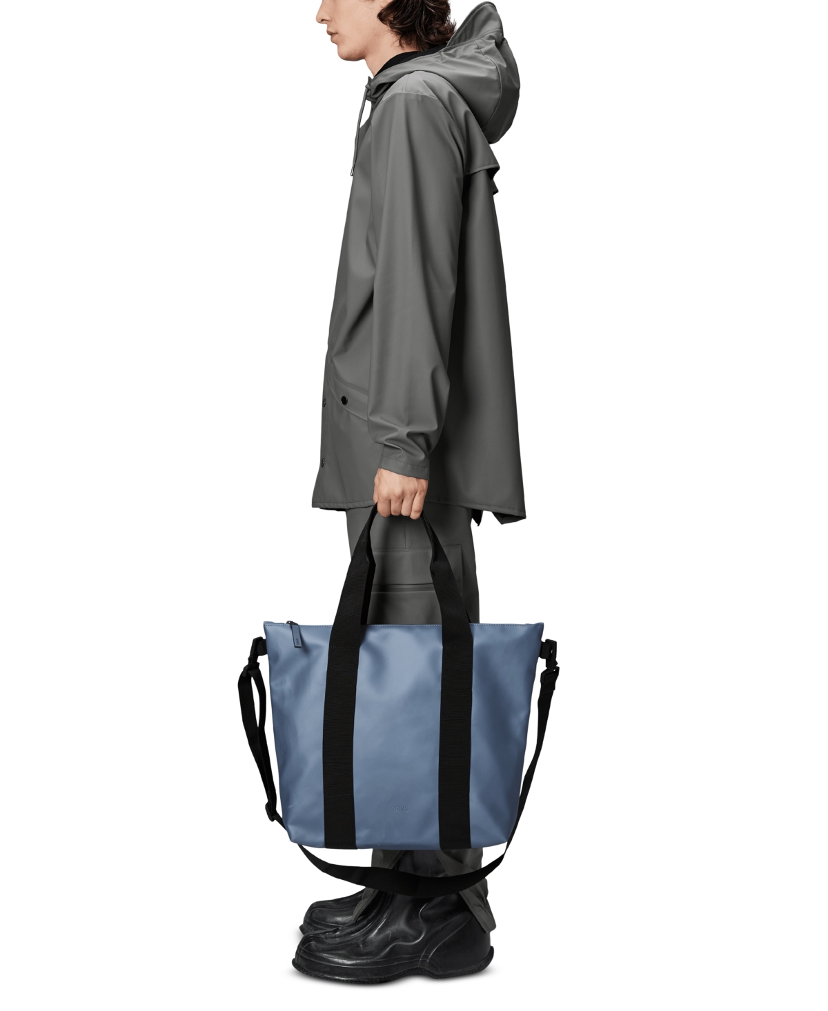 Rains Men's Waterproof Tote Bag Mini In Bay