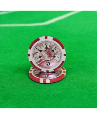 Ben Franklin Holo Inlay Poker Chips (25-Pack) – Premium Quality Poker Chips