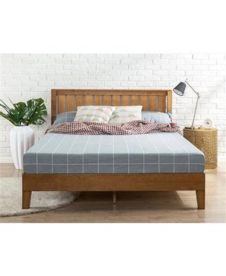 Platform Bed Frame with Headboard - Modern Sleek Design, No Box Spring Required