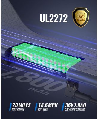 X2 Electric Scooter for Adults with Basket, 12" Adult Electric Scooters for Teens with Max 20 Miles & 18.6MPH Power by 550W, Foldable Electric Scooter for Commuting