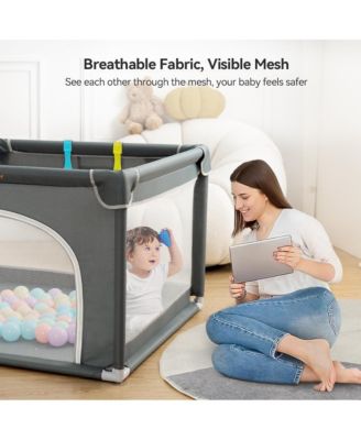 Small Baby Playpen Activity Center Baby Play Yard Indoor Outdoor 36"x 36"
