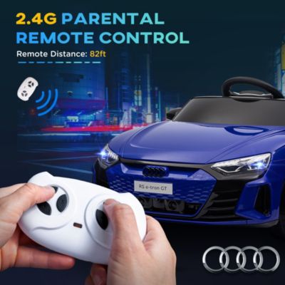 12V Kids Electric Ride On Car, Licensed Audi with Remote