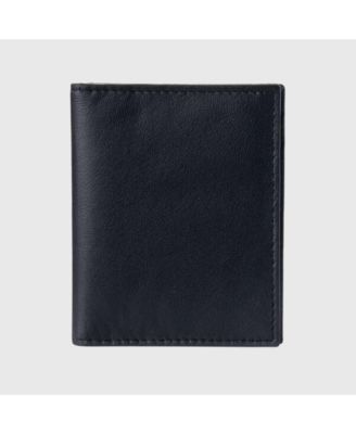 Альпийский Швейцарский Alpine Swiss Мужской RFID-блокирующий тонкий футляр для визиток с кожаным передним карманом и бумажником