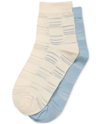 Women's 2-Pk. Sheer Anklet Socks
