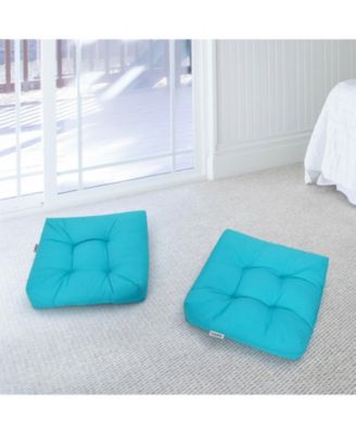 21 Inch x 21 Inch Patio Chair Seat Cushion Pads for Indoor and Outdoor