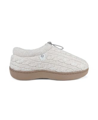 Women's Ava Cable Knit Drawstring Slippers