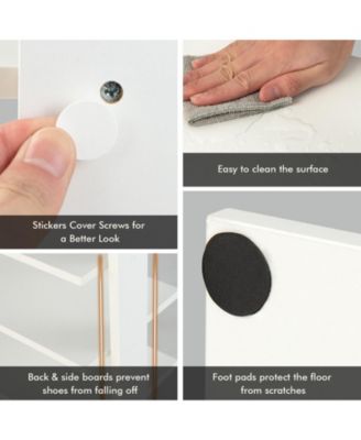 7 Tiers Vertical Shoe Rack for Front Door