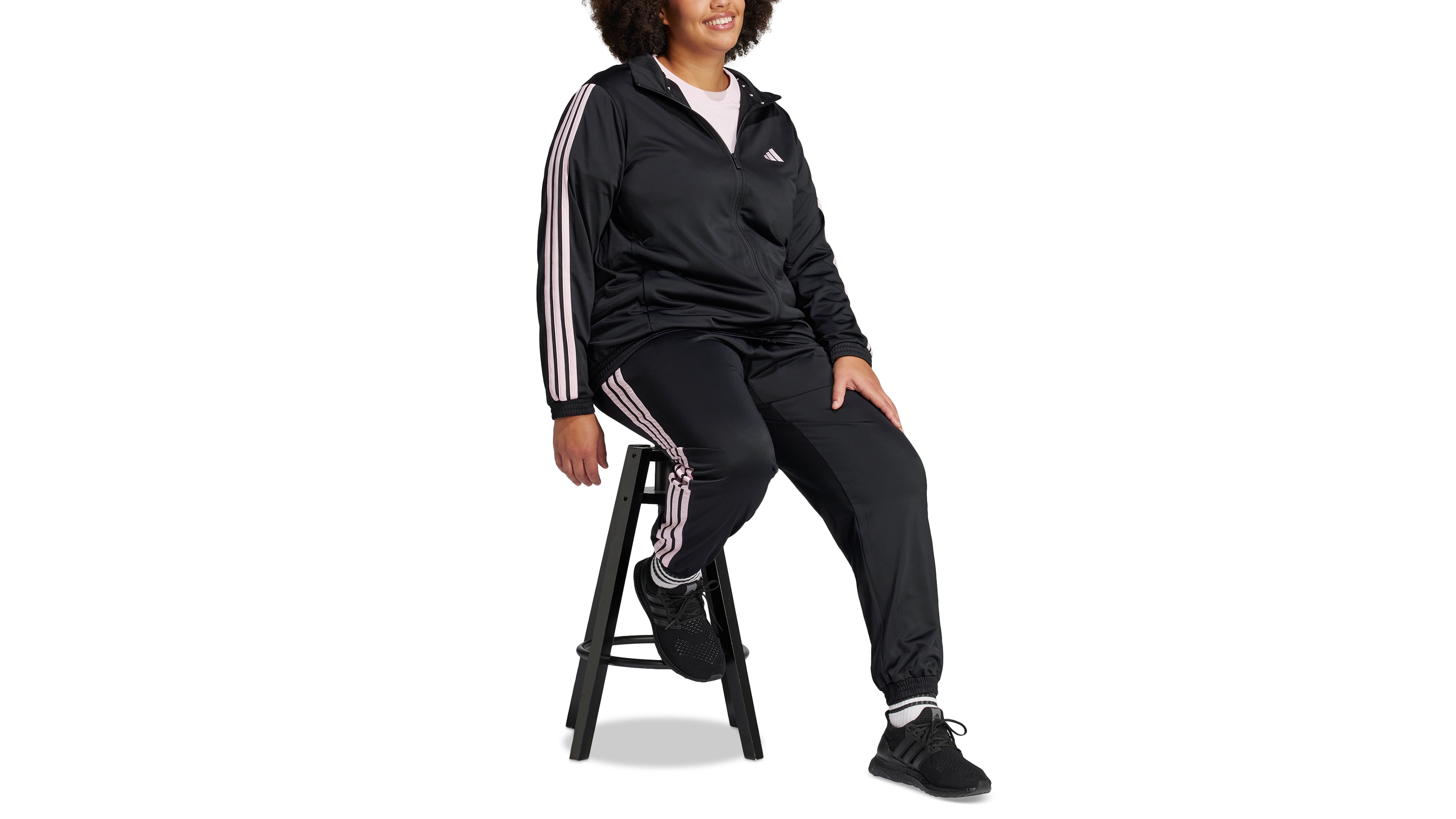 adidas Plus Essentials Tricot Three Stripes Track Jacket