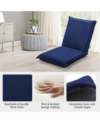 Adjustable 6 positions Folding Lazy Man Sofa Chair Floor Chair