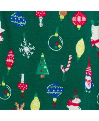 Toddler Boys Holiday Pajamas Neutral Two Piece Pajamas