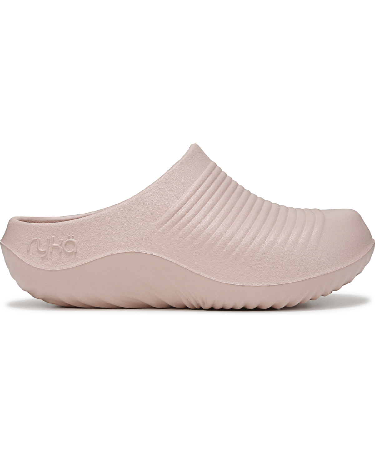 RYKA WOMEN'S ECHO RECOVERY ROUND TOE SLIP ON CLOGS 