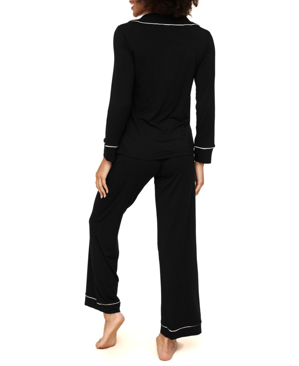 Adore Me Women's Matilda Long Sleeve Top & Pants Pajama Set