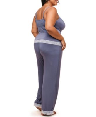 Plus Size Suzanna Pajama Cami And Pants Set