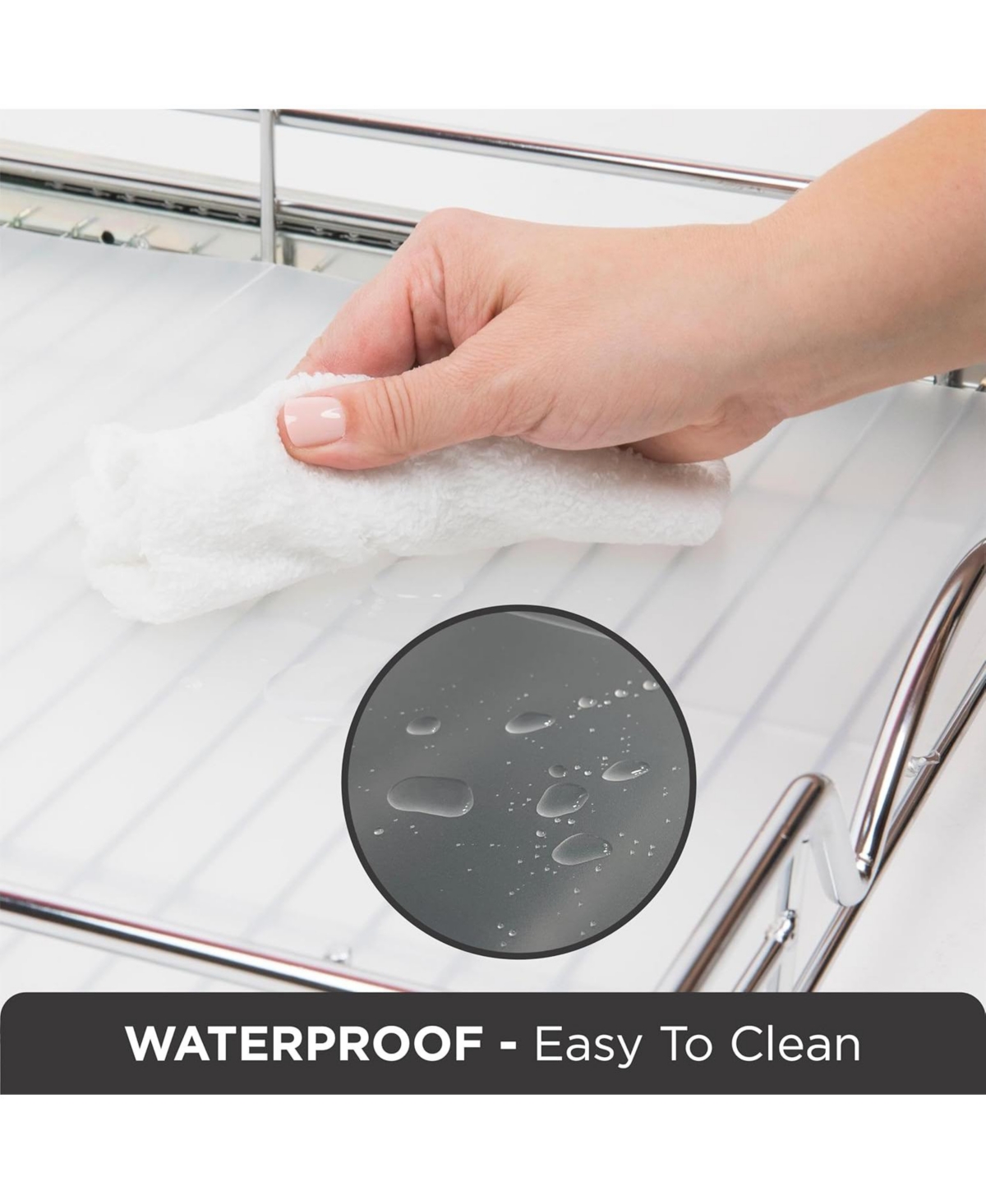 Florida Brands Hard Plastic Shelf Liner for Pull Out Shelf - Fits Pull Out Organizers 20