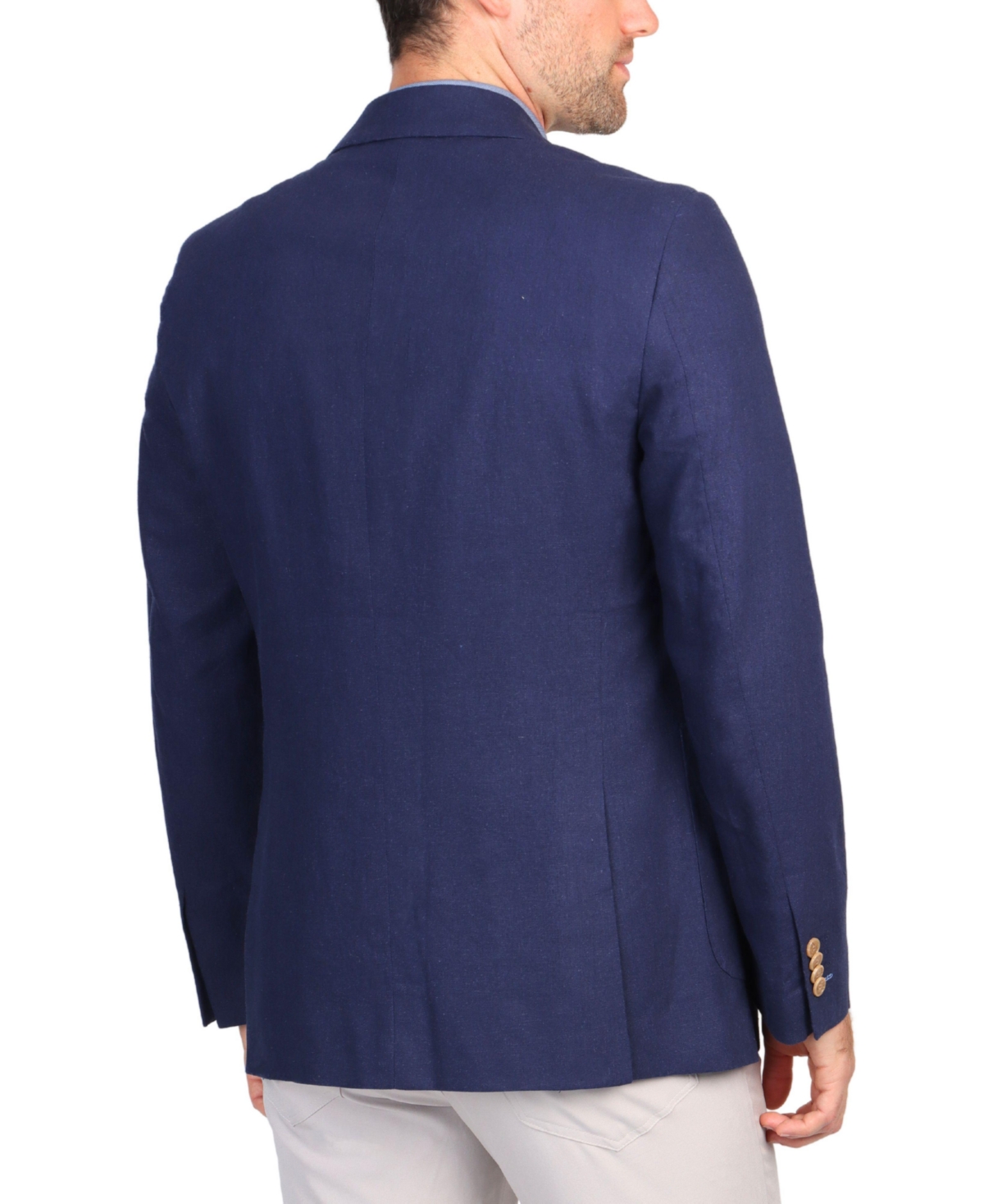Tailorbyrd Men's Solid Linen Sportcoats