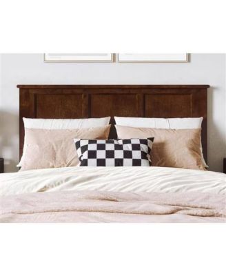 Traditional Style Headboard in Wood Finish