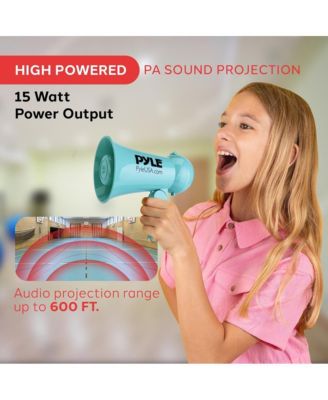 15W Built-in Microphone Portable Megaphone for Outdoor Use