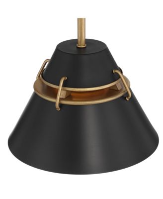 Curry 10" Modern Pendant Ceiling Light Fixture Dining Room Over Table Kitchen Island Hanging Black Gold Mini