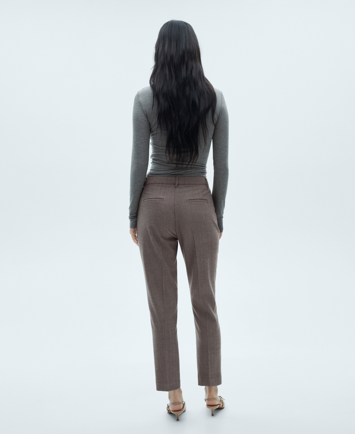 Mango Women's Mid-Rise Skinny Pants