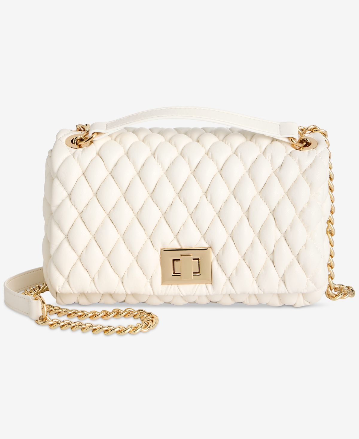 Macy's Aurora Small Quilted Ajae, Exclusively At  In Vanilla