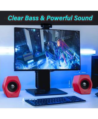 G2000 PC Gaming Computer Speakers, Bluetooth USB AUX