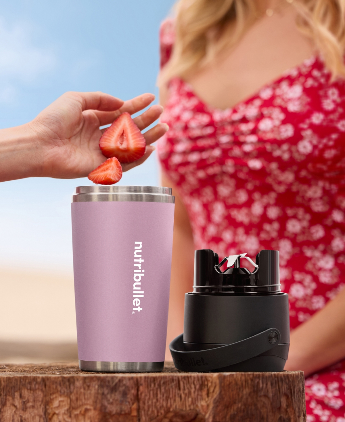 Nutribullet Flip Portable Blender In Lavender