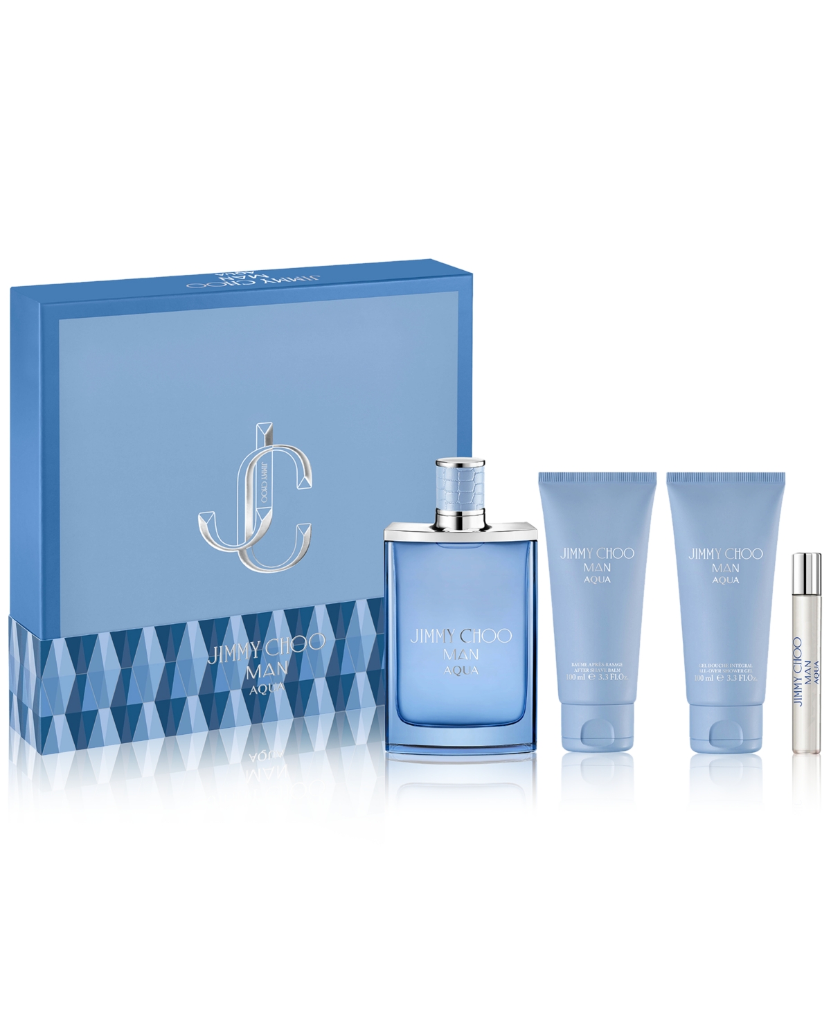 Men's 4-Pc. Man Aqua Eau de Toilette Gift Set