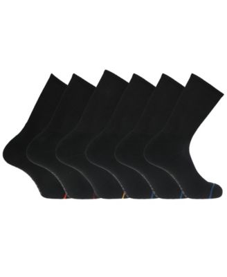 Men's Performance Socks - 3 and 6 -Pairs Athletic and Dress Crew Socks