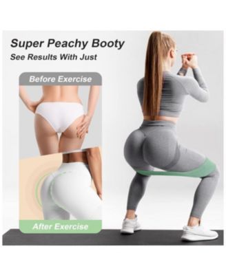 I AM Premium Heavy Duty Resistance Bands, Set of 3, Glute Hip & Thigh for Yoga and Pilates