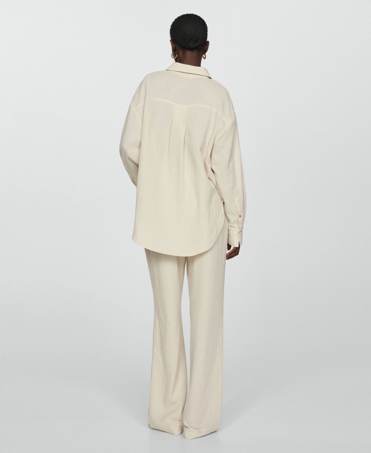 Women's Chest Pocket Cotton Shirt