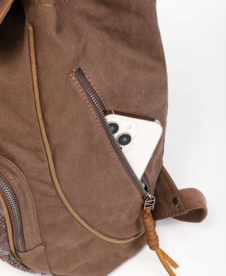 Oak Hill Canvas Backpack