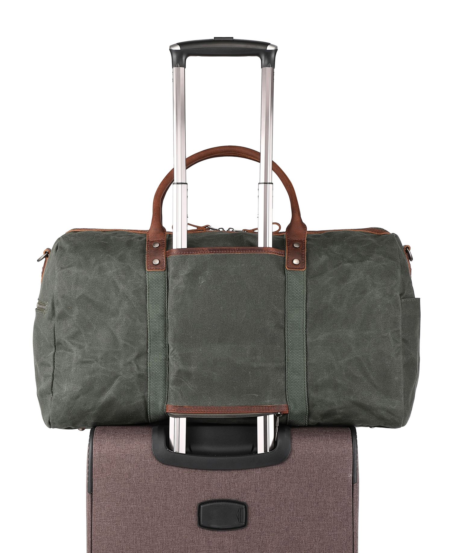 Hillside Bee-Wax Canvas Duffel Bag