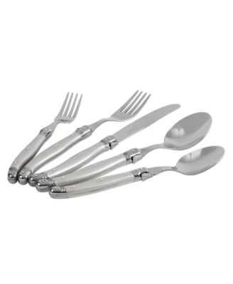 Laguiole 20 Piece Stainless Steel Flatware Set, Service for 4