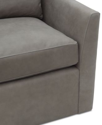 CLOSEOUT! Merten Fabric Swivel Chair, Exclusively at Macy's