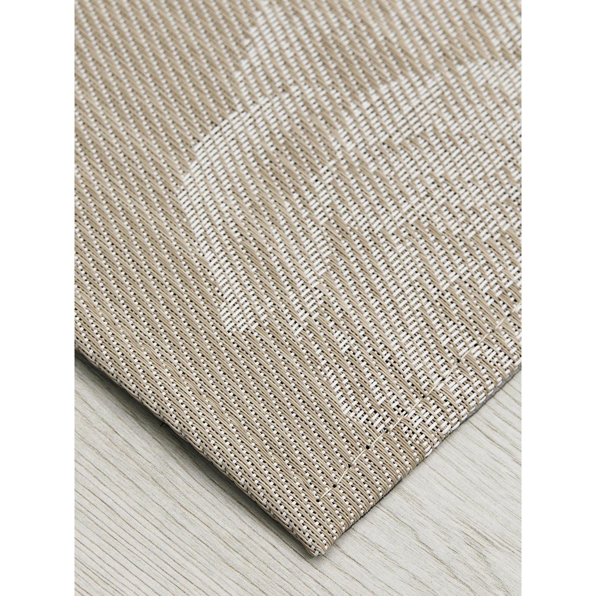 CHILEWICH MARTHA STEWART ROSETTE RUG, 46"X72"