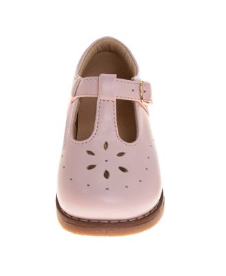 Infant Slip-Resistant Flat T-Strap Shoes