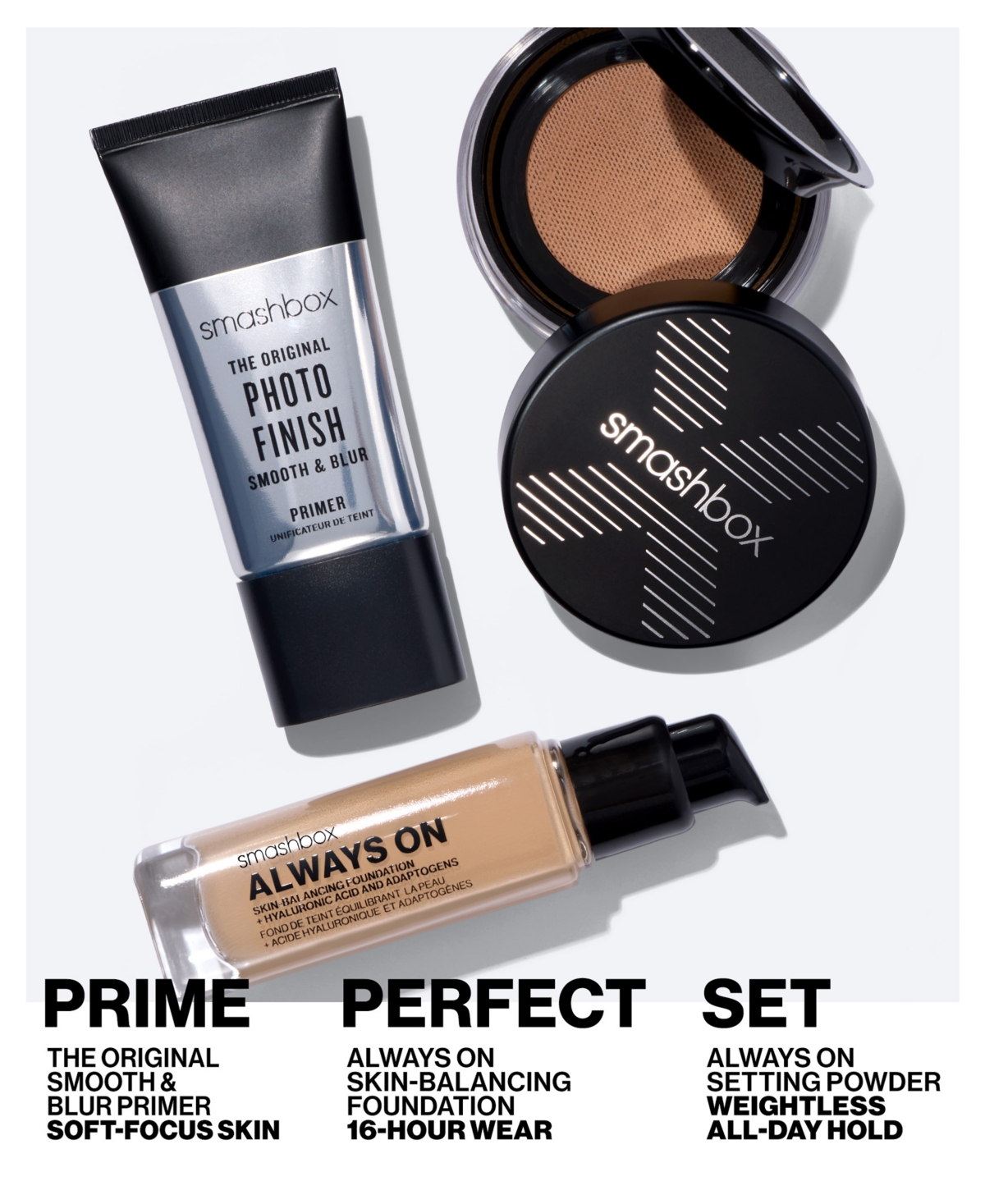 Smashbox Always On Skin-balancing Setting Powder In Translucent Light