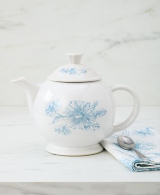 Botanical Floral Teapot, 44 oz.