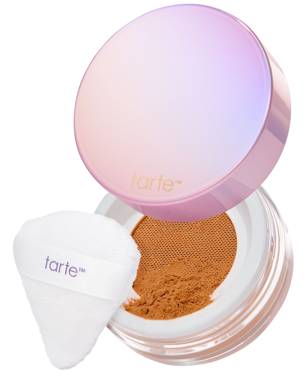 Tarte Creaseless Setting & Brightening Powder In Caramel