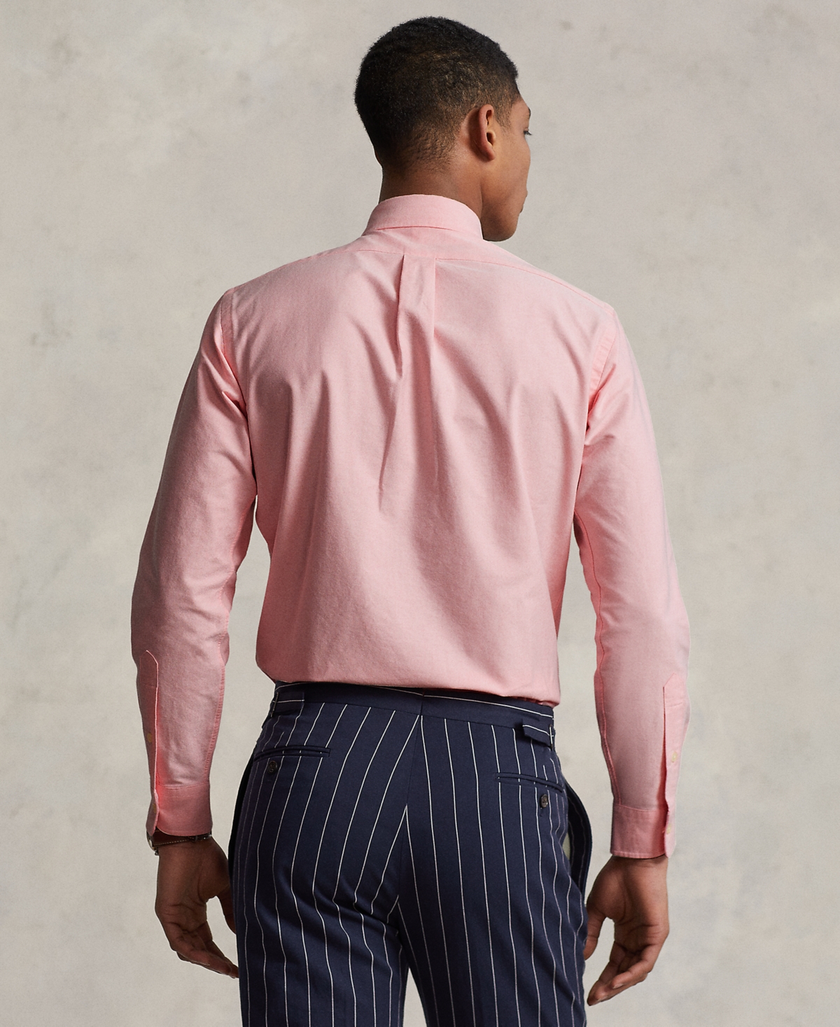 Polo Ralph Lauren Men's Custom Fit Oxford Shirt In Pink
