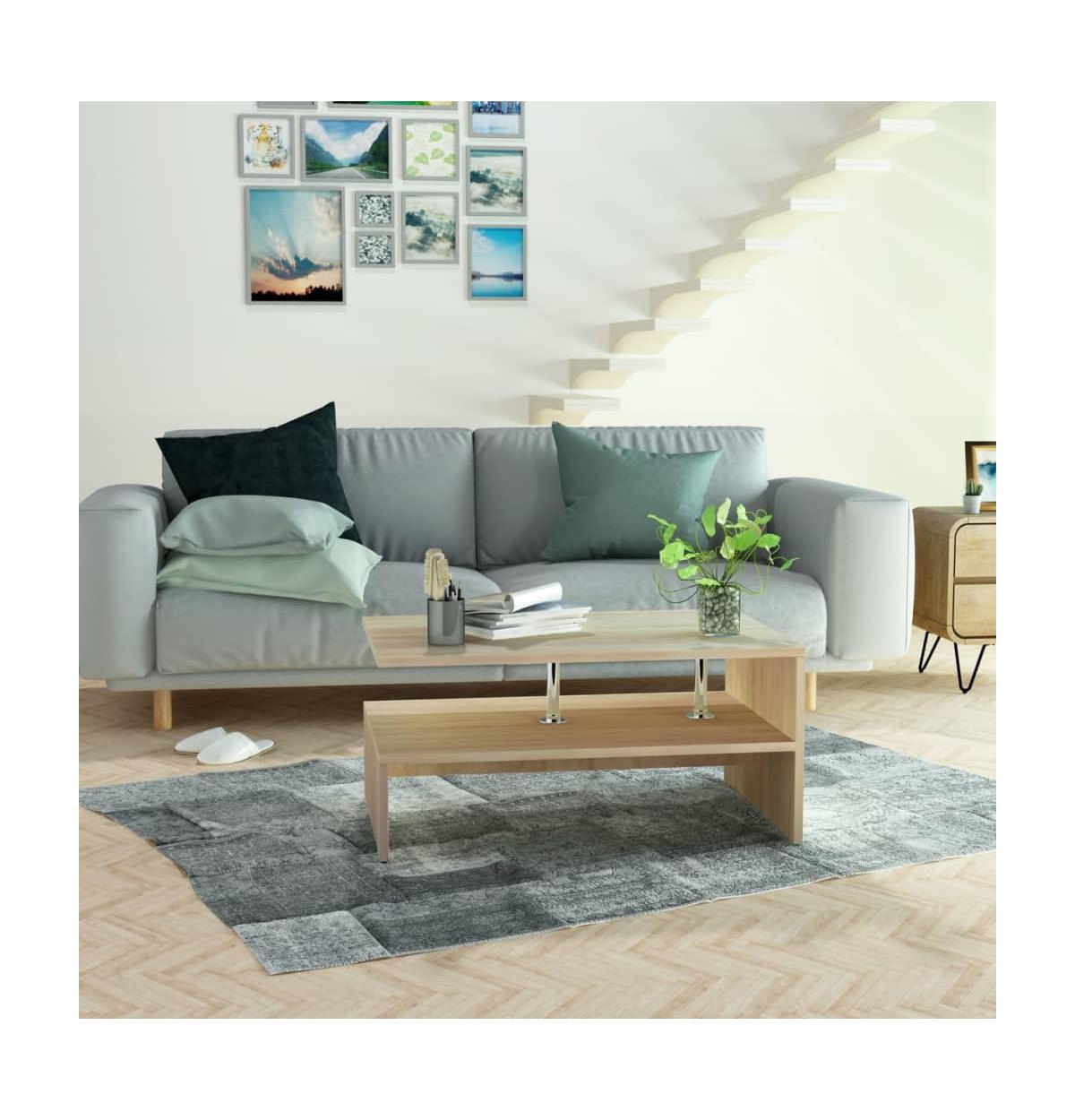 Coffee Table Engineered Wood 35.4