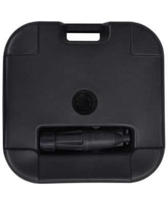 Umbrella Base Sand/Water Filled 6.3 gal Black