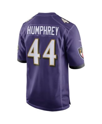 Men's Marlon Humphrey Purple Baltimore Ravens Player Game Jersey